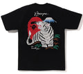 A BATHING APE TIGER SOUVENIR TEE