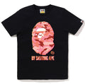 A BATHING APE Ladies' GLITCH WOODLAND CAMO BY BATHING APE TEE