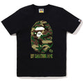 A BATHING APE Ladies' GLITCH WOODLAND CAMO BY BATHING APE TEE