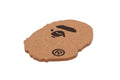 A BATHING APE APE HEAD CORK COASTER