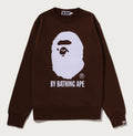 A BATHING APE BY BATHING SWEAT SHIRT CREWNECK