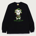 A BATHING APE ABC CAMO BABY MILO L/S TEE