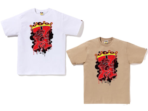 A BATHING APE BAPE GRAFFITI WGM TEE