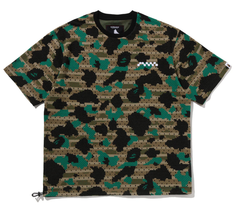A BATHING APE BAPE BY KAZUKI KURAISHI DIGITAL 1ST CAMO DOT SS TEE