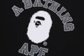 A BATHING APE HAND DRAWN COLLEGE RELAXED TEE