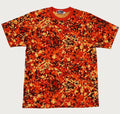 A BATHING APE APLASH CAMO ONE POINT TEE