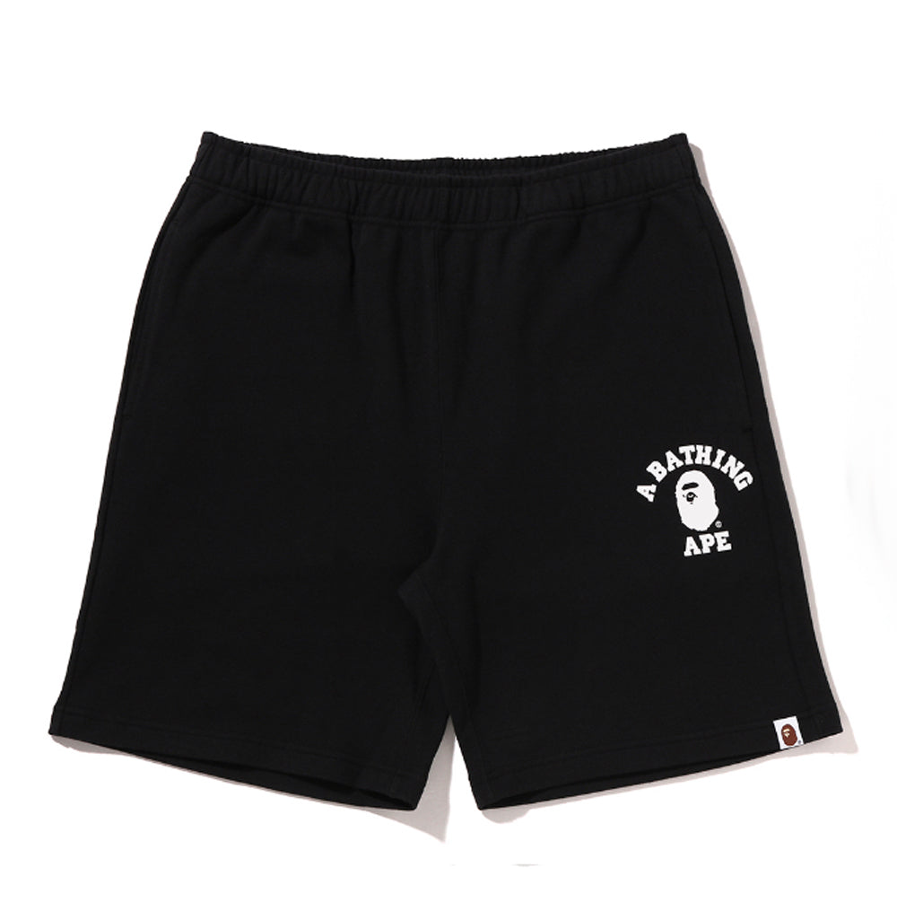 A BATHING APE COLLEGE SWEAT SHORTS – happyjagabee store