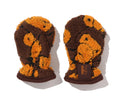 A BATHING APE BAPE KIDS ALL BABY MILO PILE MITTENS