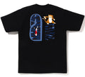 A BATHING APE COLOR CAMO TIGER SHARK TEE