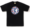 A BATHING APE SCREEN CAMO BUSY WORKS TEE
