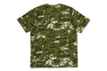 A BATHING APE MULTI PIXEL CAMO BY BATHING APE TEE