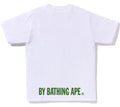 A BATHING APE ABC CAMO APE FACE STA TEE