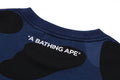 A BATHING APE MEGA COLOR CAMO ONE `POINT L/S TEE