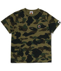 A BATHING APE BAPE KIDS 1ST CAMO ONE POINT TEE