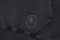 A BATHING APE WASHED EFFECT RELAXED FIT PULLOVER HOODIE