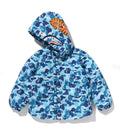 A BATHING APE BAPE KIDS ABC CAMO SHARK 4WAY JACKET