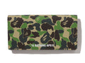 A BATHING APE ABC CAMO LONG WALLET