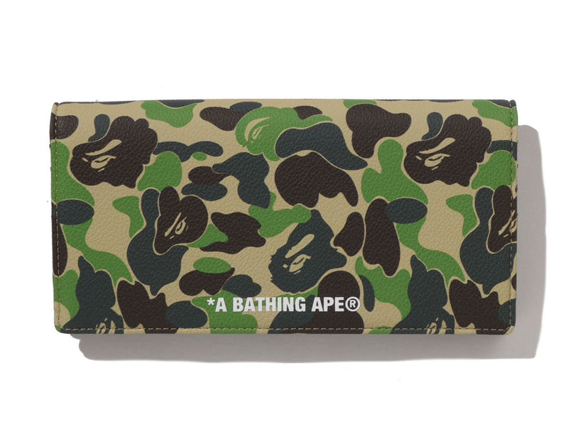 A BATHING APE ABC CAMO LONG WALLET