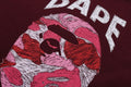 A BATHING APE ABC CAMO HAND DRAW APE HEAD RELAXED FIT TEE