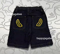 A BATHING APE BAPE KIDS BABY MILO 10 OZ DENIM SHORTS
