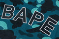 A BATHING APE COLOR CAMO MESH MULTI LOGO RELAXED FIT TANK TOP