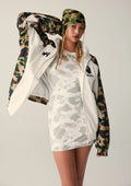 A BATHING APE Ladies' COLOR CAMO JERSEY DRESS