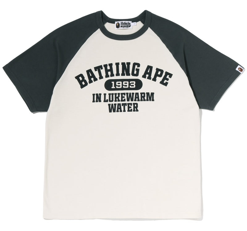 A BATHING APE BATHING APE RAGLAN TEE