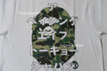 A BATHING APE ABC CAMO JAPANESE LETTERS L/S TEE