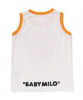 A BATHING APE BAPE KIDS MILO FACE TANK TOP