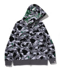 A BATHING APE BAPE x HIDDEN STA CAMO TIGER FULL ZIP HOODIE