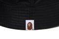 A BATHING APE COLLEGE MONOGRAM REVERSIBLE BUCKLE HAT