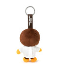 A BATHING APE BABY MILO STORE BABY MILO PLUSH DOLL TEE KEYCHAIN