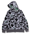 A BATHING APE BAPE x HIDDEN STA CAMO TIGER FULL ZIP HOODIE