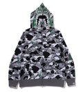A BATHING APE BAPE x HIDDEN STA CAMO TIGER FULL ZIP HOODIE