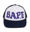 A BATHING APE BAPE GLITTER PRINT MESH CAP