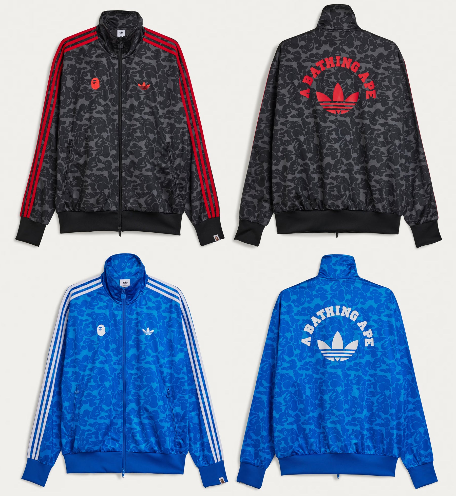 極美品 adidas × A BATHING APE FIREBIRD TRACK TOP BAPE BK4569