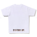 A BATHING APE BAPE CHECK APE FACE TEE
