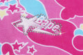 A BATHING APE Ladies' STA CAMO BAPE STA LOGO CROPPED PULLOVERP HOODIE