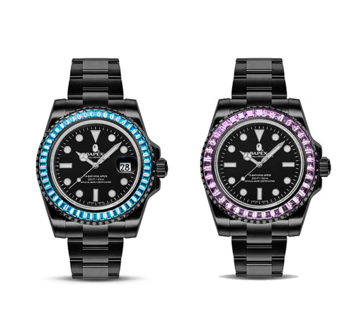 A BATHING APE TYPE 1 BAPEX CRYSTAL STONE