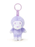 A BATHING APE BABY MILO STORE BABY MILO FUR PLUSH DOLL KEYCHAIN