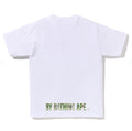 A BATHING APE BAPE CHECK APE FACE TEE
