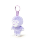 A BATHING APE BABY MILO STORE BABY MILO FUR PLUSH DOLL KEYCHAIN