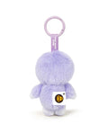 A BATHING APE BABY MILO STORE BABY MILO FUR PLUSH DOLL KEYCHAIN