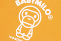 A BATHING APE BAPE KIDS 3D MILO ALL FRIENDS CREWNECK SWEAT SHIRT