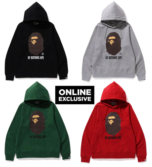 A BATHING APE BY BATHING APE RELAXED PULLOVER HOODIE -ONLINE EXCLUSIVE-