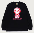 A BATHING APE ABC CAMO BABY MILO L/S TEE