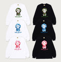 A BATHING APE ABC CAMO BABY MILO L/S TEE