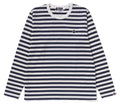 A BATHING APE Ladies' APE HEAD ONE POINT HOOP L/S TEE
