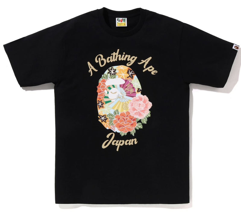 A BATHING APE JAPANESE PEONY TEE
