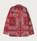 A BATHING APE PAISLEY PATTERN L/S SHIRT
